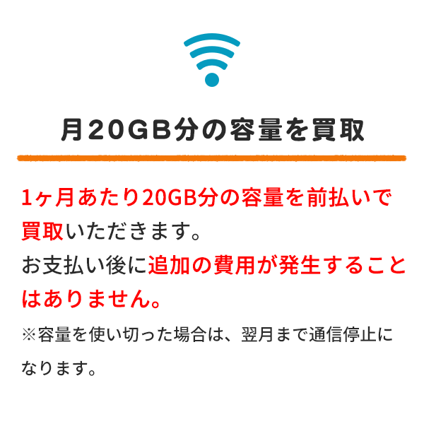 くじら モバイル Wi-Fi レンタルスタートプラン 6ヵ月